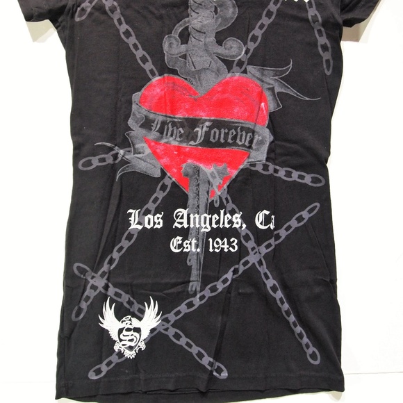 Smet Christian Audigier junior long tunic women size small - Picture 5 of 5